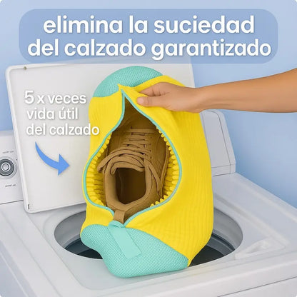 Bolsa Funda Para Lavado Zapatillas Reutilizable Lavarropas