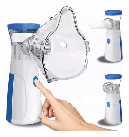 Mini Vaporizador Inalámbrico a Pila Ultrasónico Mesh Nebulizer Jsl-w302