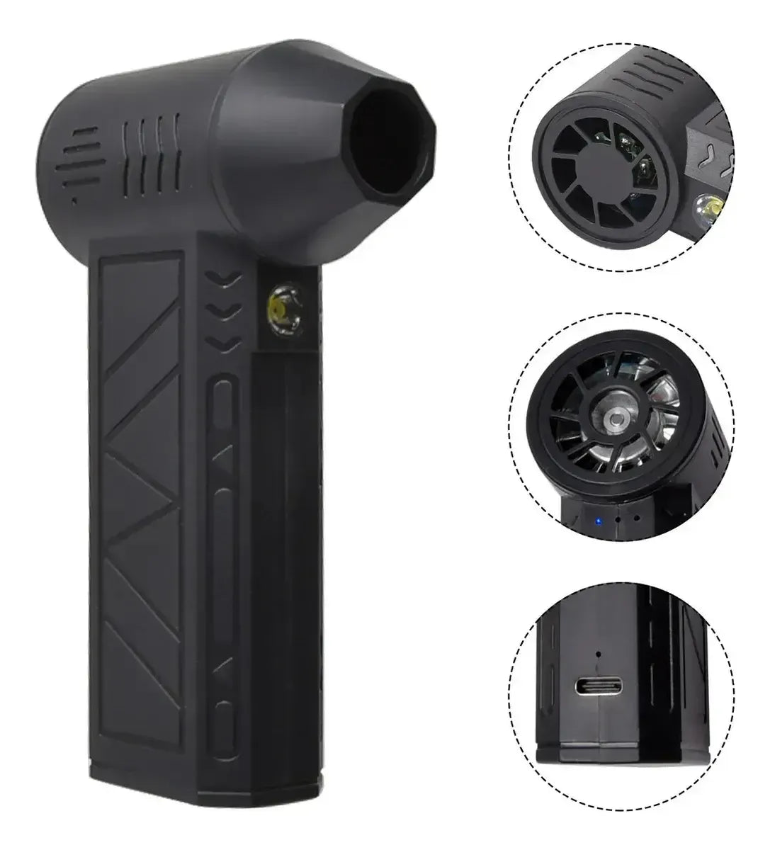 Soplador Pistola Inalámbrica Más Potencia X8 Tech