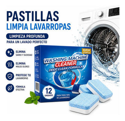 Pastilla Limpia Lavarropa 2x1  X24 Pastillas